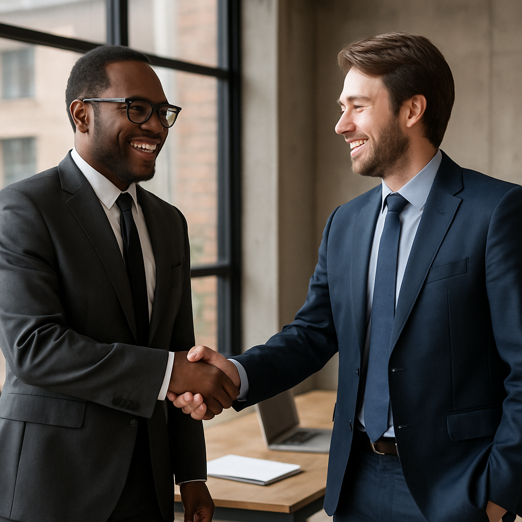 create two image realistic partnership agree to collaborate our work is not finish unles we business nicely create two image realistic partnership agree to collaborate our work is not finish unles we business nicely